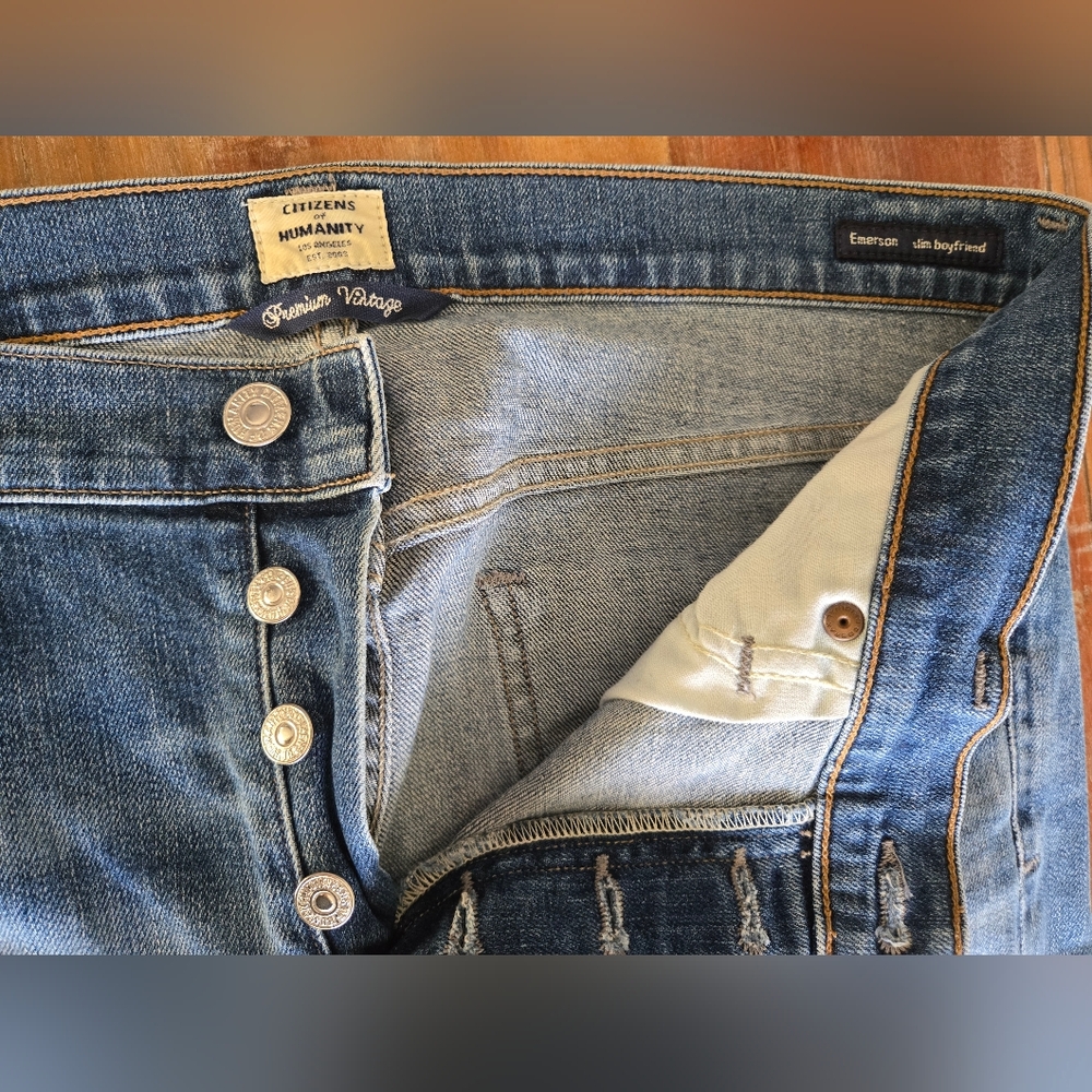 Citizens of Humanity Emerson Slim Boyfriend Jeans - Picture 3 of 3
